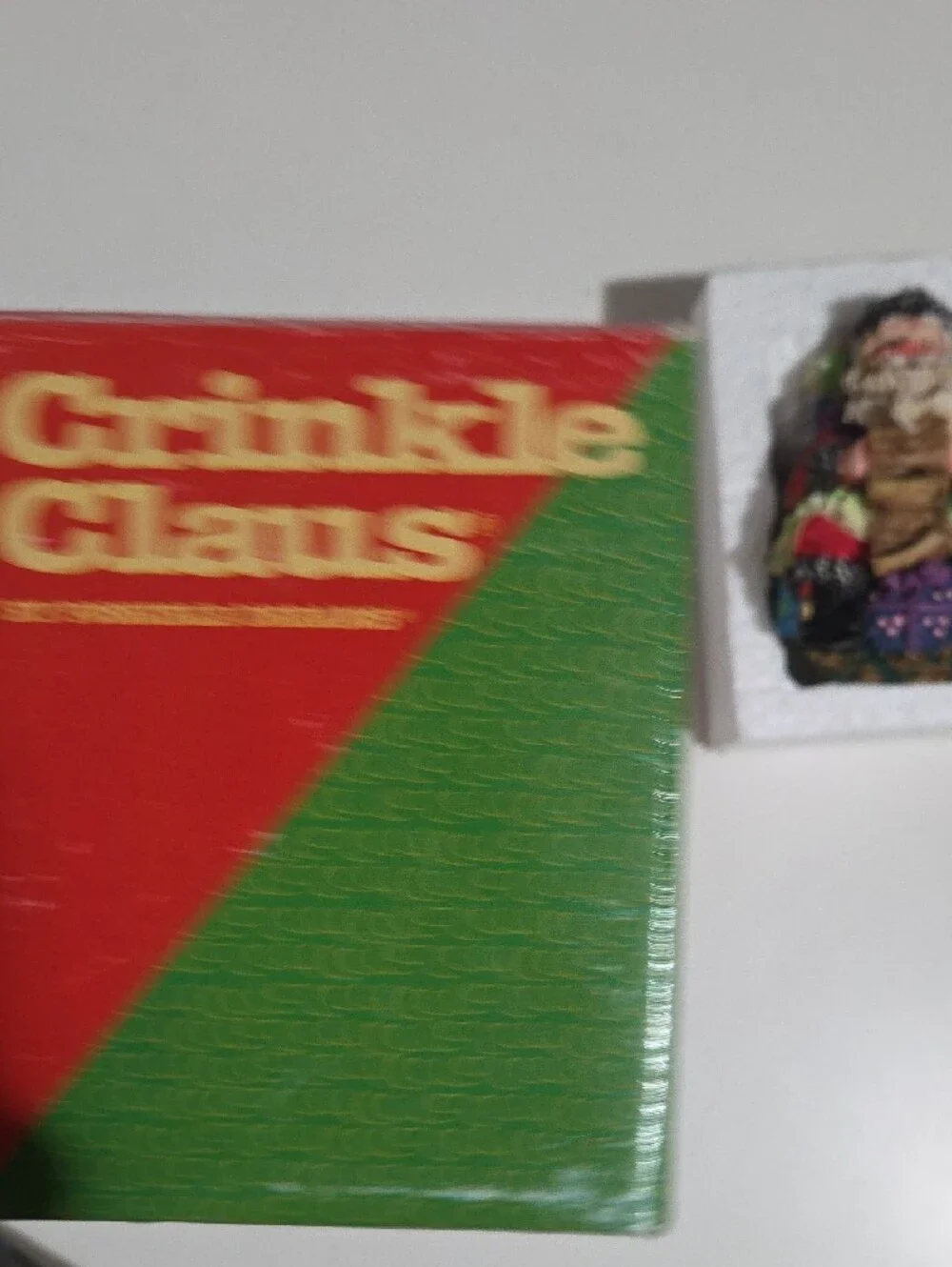 Crinkle Claus By Possible Dreams Top Spin Crinkle Figurine #659037